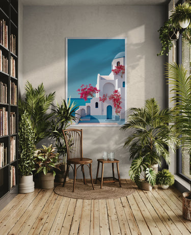 Santorini in Bloom