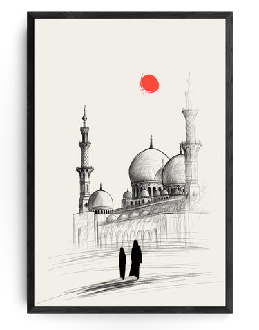 Towards the Grand Mosque