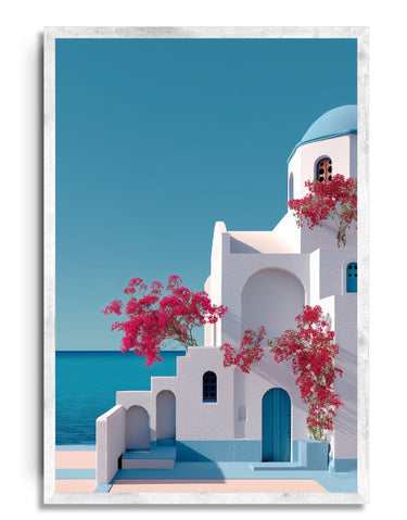 Santorini in Bloom