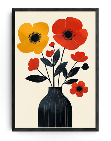 Poppies in Contrast